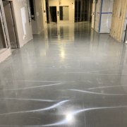polished concrete job in the fraser valley