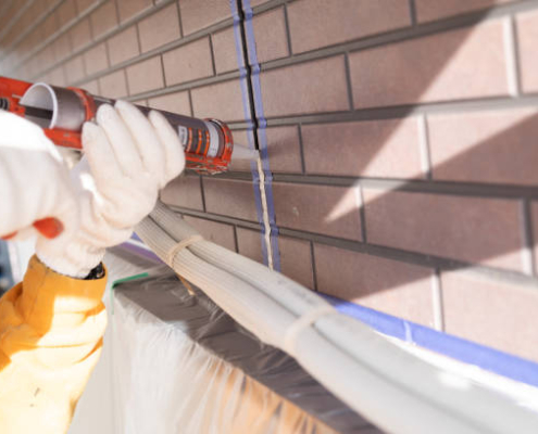 Polyurethane grout injection for waterproofing